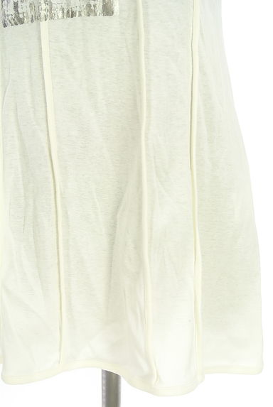 HIROKO BIS（ヒロコビス）の古着「箔プリントチュニックカットソー（ワンピース・チュニック）」大画像５へ