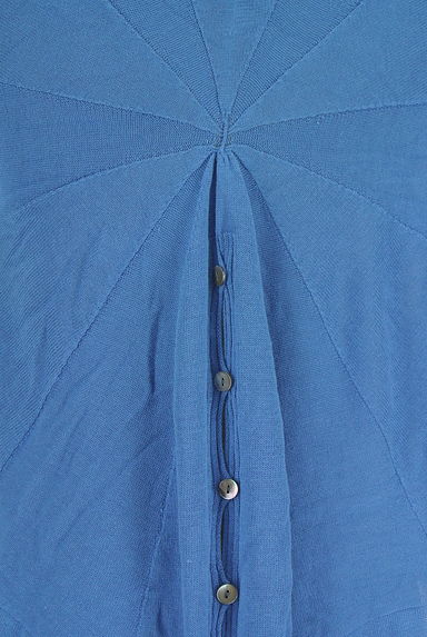 HIROKO BIS（ヒロコビス）の古着「eSSeNtieL HIROKO BIS バックボタンニットベスト（ベスト・ジレ）」大画像４へ