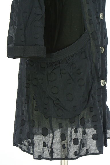 HIROKO BIS（ヒロコビス）の古着「ドット柄ミドルシアージャケット（ジャケット）」大画像５へ