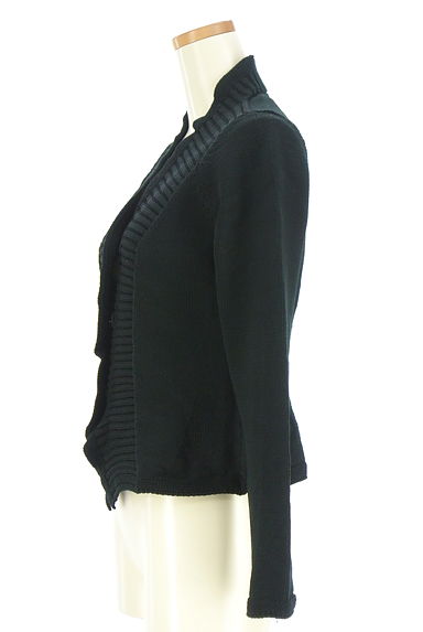 クリックで大画像表示 HIROKO KOSHINO(ヒロココシノ)の古着「ビッグボタンニットカーディガン(カーディガン・ボレロ)」大画像3へ