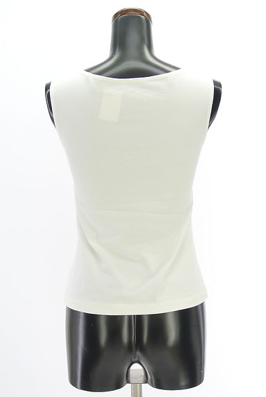 クリックで大画像表示 HIROKO BIS(ヒロコビス)の古着「eSSeNtieL HIROKO BIS チュール切替タンクトップ(カットソー・プルオーバー)」大画像2へ