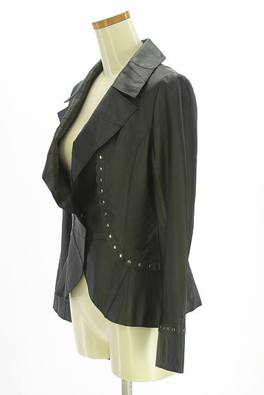 クリックで大画像表示 HIROKO BIS(ヒロコビス)の古着「レザージャケット(ジャケット)」大画像3へ