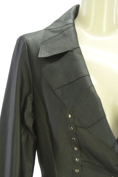 クリックで大画像表示 HIROKO BIS(ヒロコビス)の古着「レザージャケット(ジャケット)」大画像4へ