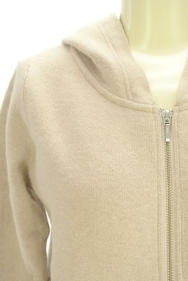 Apuweiser riche（アプワイザーリッシェ）の古着「ダブルジップアンゴラ混ニットパーカー（スウェット・パーカー）」大画像４へ