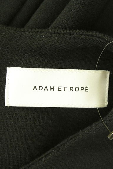 ADAM ET ROPE（アダムエロペ）の古着「ウール混膝丈フレアワンピース（ワンピース・チュニック）」大画像６へ