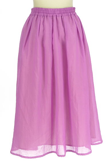 Tiara（ティアラ）の古着「ミモレ丈シアーフレアスカート（ロングスカート・マキシスカート）」大画像２へ