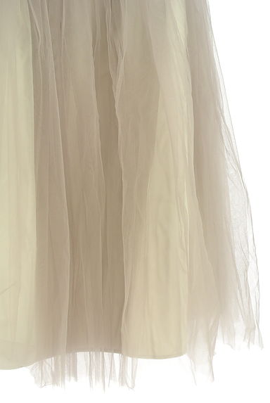 クリックで大画像表示 LANVIN en Bleu(ランバンオンブルー)の古着「膝下丈ボリュームチュールスカート(ロングスカート・マキシスカート)」大画像5へ