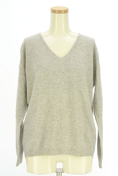 クリックで大画像表示 iCB(アイシービー)の古着「バックスリットVネックニット(ニット)」大画像1へ