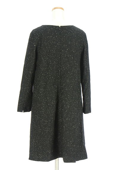 クリックで大画像表示 UNTITLED(アンタイトル)の古着「膝丈ネップウールワンピース(ワンピース・チュニック)」大画像2へ