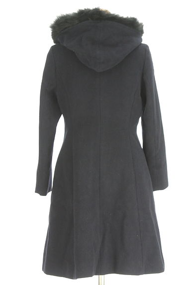 ef-de（エフデ）の古着「ファー付きフーディロングコート（コート）」大画像２へ