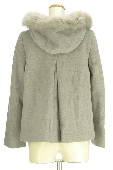 ef-de（エフデ）の古着「ファー付きフーディショートコート（コート）」大画像２へ