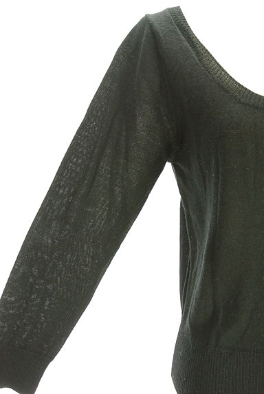 クリックで大画像表示 JILLSTUART(ジルスチュアート)の古着「フロントレースニットカーディガン(カットソー・プルオーバー)」大画像5へ