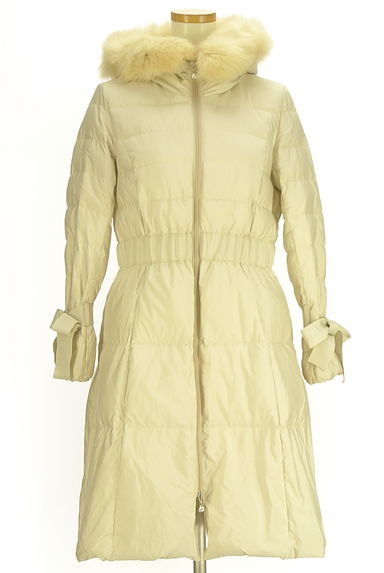 クリックで大画像表示 Maglie le cassetto(マーリエ ル カセット)の古着「Maglie par ef-de ウエストゴムロングダウンコート(ダウンジャケット・ダウンコート)」大画像1へ