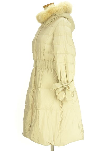 クリックで大画像表示 Maglie le cassetto(マーリエ ル カセット)の古着「Maglie par ef-de ウエストゴムロングダウンコート(ダウンジャケット・ダウンコート)」大画像3へ