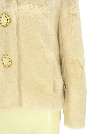 JILL by JILLSTUART（ジルバイジルスチュアート）の古着「フェイクファーショートコート（コート）」大画像５へ