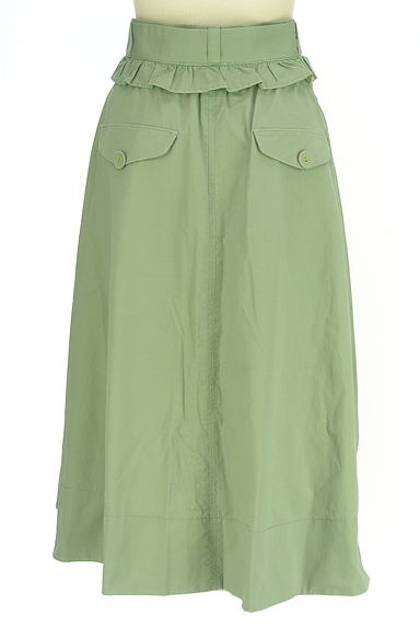 クリックで大画像表示 JILL by JILLSTUART(ジルバイジルスチュアート)の古着「フロントボタンフレアスカート(スカート)」大画像2へ