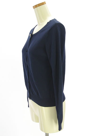 JILL by JILLSTUART（ジルバイジルスチュアート）の古着「ビジューボタン付きニットカーディガン（カーディガン・ボレロ）」大画像３へ