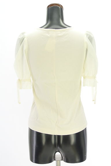 クリックで大画像表示 JILL by JILLSTUART(ジルバイジルスチュアート)の古着「シアーパフスリカットソー(カットソー・プルオーバー)」大画像2へ