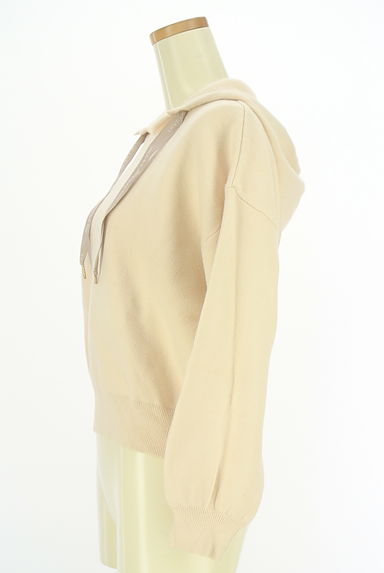 JILL by JILLSTUART（ジルバイジルスチュアート）の古着「ニットパーカー（スウェット・パーカー）」大画像３へ