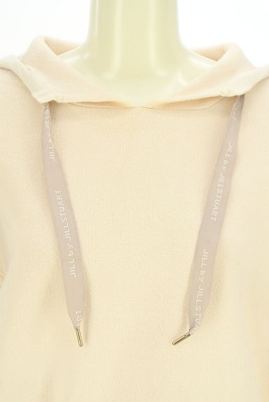 JILL by JILLSTUART（ジルバイジルスチュアート）の古着「ニットパーカー（スウェット・パーカー）」大画像４へ