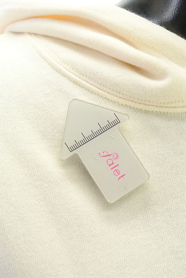 JILL by JILLSTUART（ジルバイジルスチュアート）の古着「レースアップ膝上パーカーワンピース（ワンピース・チュニック）」大画像５へ