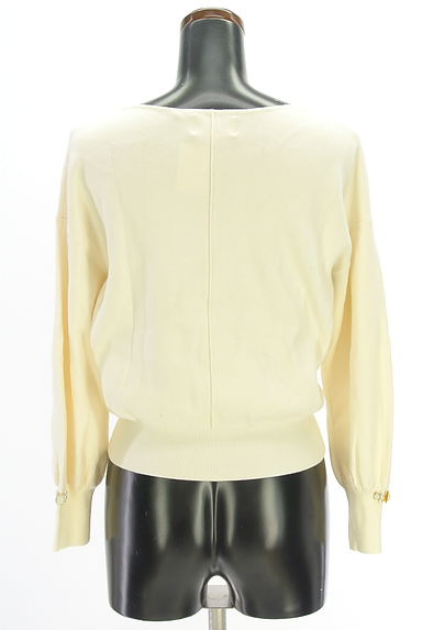 クリックで大画像表示 JILL by JILLSTUART(ジルバイジルスチュアート)の古着「ビジュー付きVネックニット(ニット)」大画像2へ