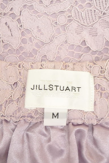 JILL by JILLSTUART（ジルバイジルスチュアート）の古着「イレギュラーヘム花柄レース膝丈スカート（スカート）」大画像６へ