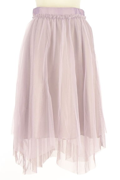 JILL by JILLSTUART（ジルバイジルスチュアート）の古着「ラメチュール膝下フレアスカート（ロングスカート・マキシスカート）」大画像１へ