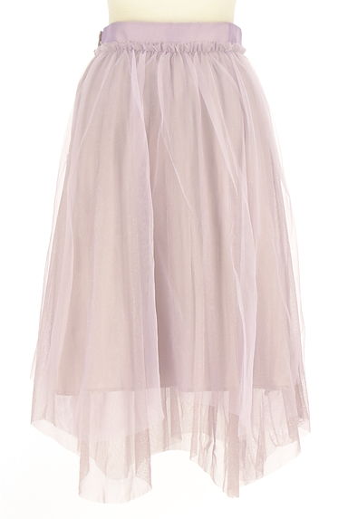 JILL by JILLSTUART（ジルバイジルスチュアート）の古着「ラメチュール膝下フレアスカート（ロングスカート・マキシスカート）」大画像２へ