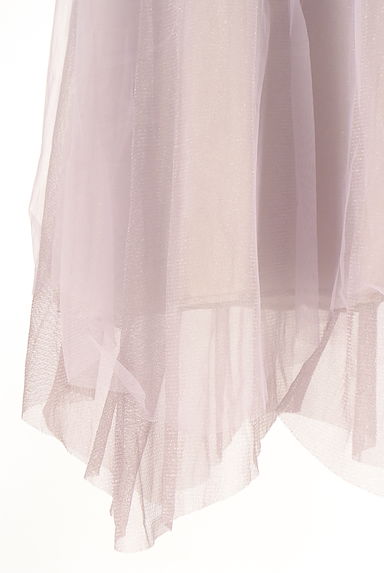 JILL by JILLSTUART（ジルバイジルスチュアート）の古着「ラメチュール膝下フレアスカート（ロングスカート・マキシスカート）」大画像５へ