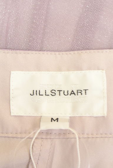 JILL by JILLSTUART（ジルバイジルスチュアート）の古着「ラメチュール膝下フレアスカート（ロングスカート・マキシスカート）」大画像６へ