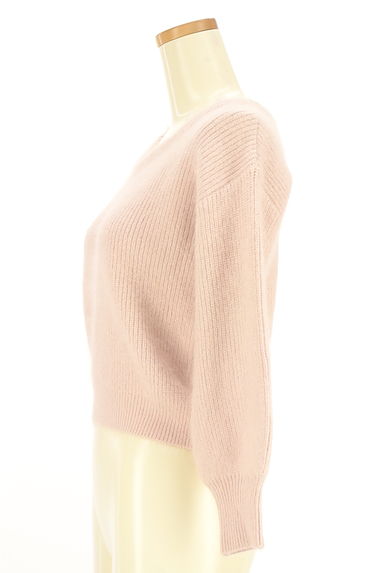 JILL by JILLSTUART（ジルバイジルスチュアート）の古着「レースネックアンゴラ混ニット（ニット）」大画像３へ