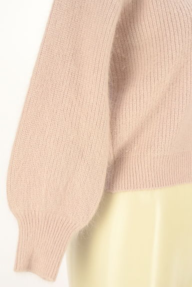 JILL by JILLSTUART（ジルバイジルスチュアート）の古着「レースネックアンゴラ混ニット（ニット）」大画像５へ