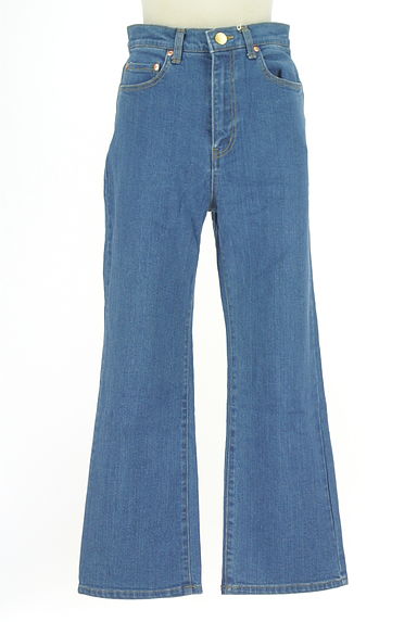 クリックで大画像表示 DEICY(デイシー)の古着「ハイウエストストレッチストレートデニムパンツ(デニムパンツ)」大画像1へ