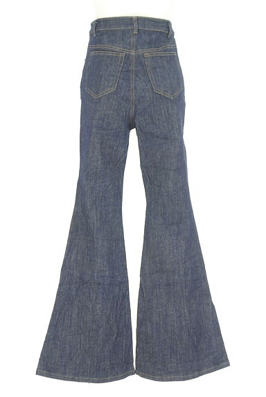 HONEY MI HONEY（ハニーミーハニー）の古着「ファスナー付きブーツカットデニムパンツ（デニムパンツ）」大画像２へ