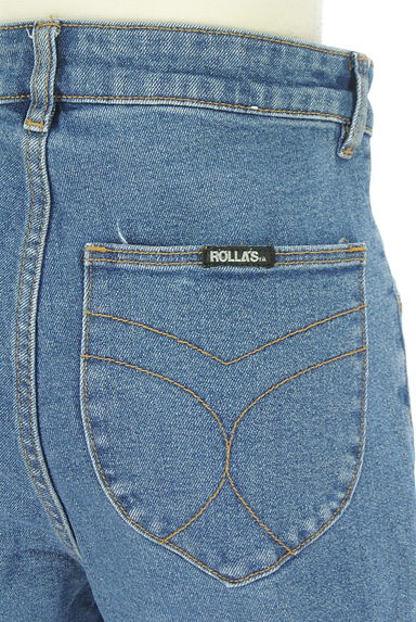 クリックで大画像表示 ROLLA'S(ローラス)の古着「ハイライズフレアデニム(デニムパンツ)」大画像5へ