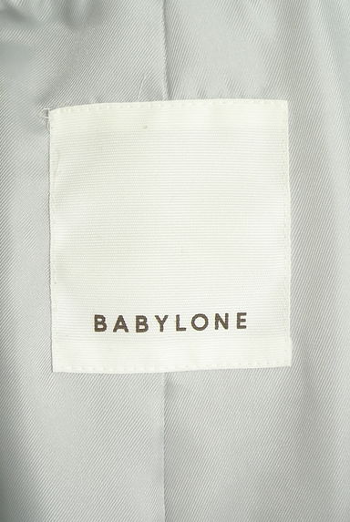 BABYLONE（バビロン）の古着「ビッグカラーネップロングコート（コート）」大画像６へ