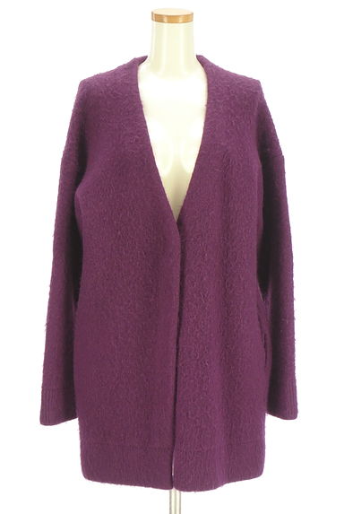 BABYLONE（バビロン）の古着「アンゴラ混ロングコート（コート）」大画像１へ