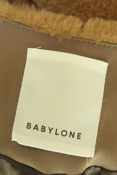 BABYLONE（バビロン）の古着「ノーカラーエコファーコート（ジャケット）」大画像６へ