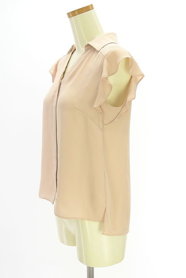 LAISSE PASSE（レッセパッセ）の古着「肩フリルスキッパーブラウス（ブラウス）」大画像３へ