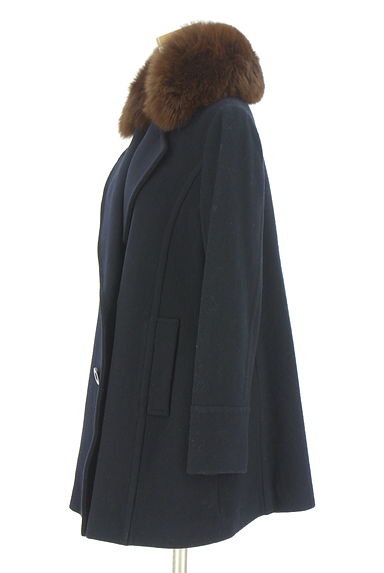 Rirandture（リランドチュール）の古着「ファー襟ミドル丈ウールコート（コート）」大画像３へ