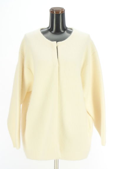 Stola.（ストラ）の古着「ノーカラーウール混コート（コート）」大画像１へ