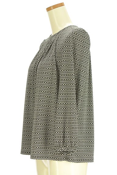 Paul Stuart（ポールスチュアート）の古着「フロントタックストレッチブラウス（カットソー・プルオーバー）」大画像３へ