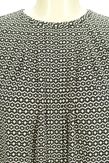 Paul Stuart（ポールスチュアート）の古着「フロントタックストレッチブラウス（カットソー・プルオーバー）」大画像４へ