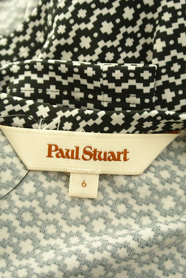 Paul Stuart（ポールスチュアート）の古着「フロントタックストレッチブラウス（カットソー・プルオーバー）」大画像６へ