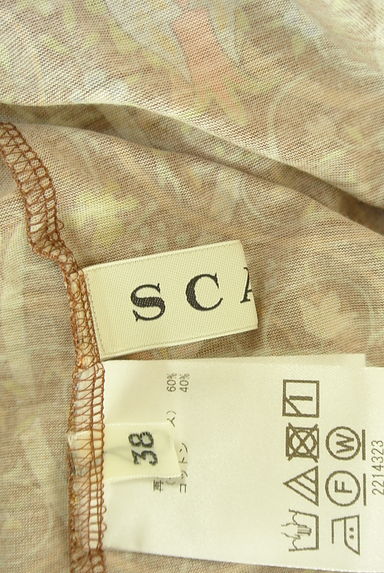 SCAPA（スキャパ）の古着「エスニック花柄ハイネックカットソー（カットソー・プルオーバー）」大画像６へ