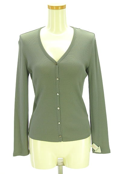 クリックで大画像表示 SCAPA(スキャパ)の古着「リブニットカーディガン(カーディガン・ボレロ)」大画像4へ