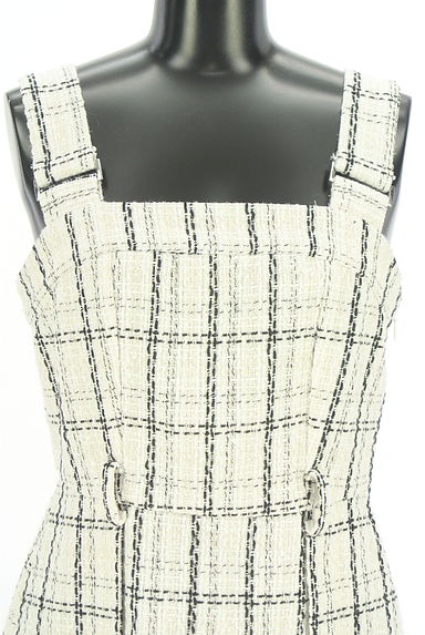 クリックで大画像表示 REDYAZEL(レディアゼル)の古着「ラメツイードロングワンピース(キャミワンピース)」大画像4へ