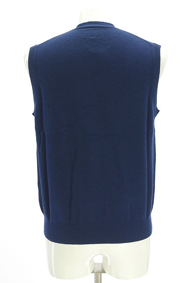 BEAMS Men's（ビームス　メンズ）の古着「BEAMS PLUS ハイゲージニットベスト（ベスト）」大画像２へ