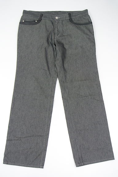 クリックで大画像表示 ARTISAN(アルチザン)の古着「レザー切替ブラックデニムパンツ(デニムパンツ)」大画像1へ